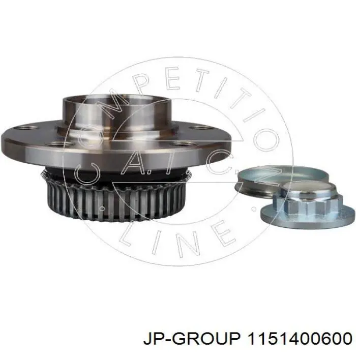 Comprar 1151400600 JP Group Cubo de rueda, Eje trasero