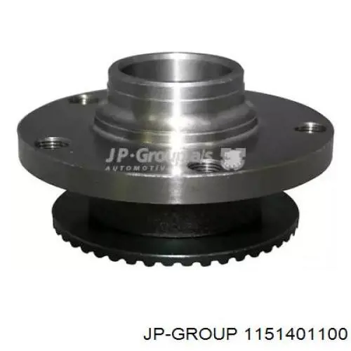 Cubo de rueda trasero 4A0501653C VAG