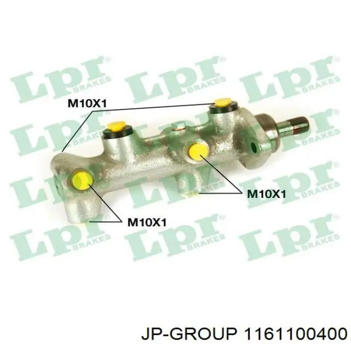 Comprar 1161100400 JP Group Cilindro maestro de frenos