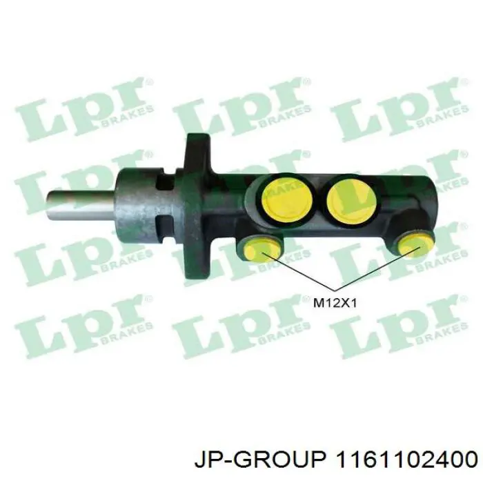 Cilindro maestro de frenos JP Group 1161102400 precio, desde 49,61 EUR
