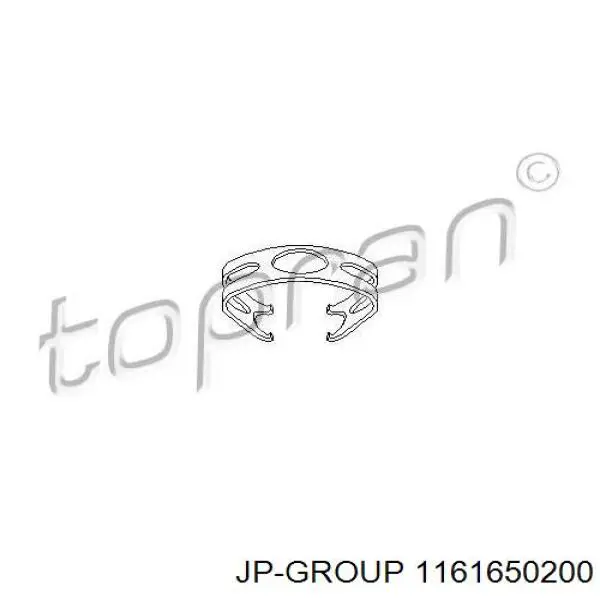 Abrazadera de fijación de la manguera de freno 3D0611715B VAG