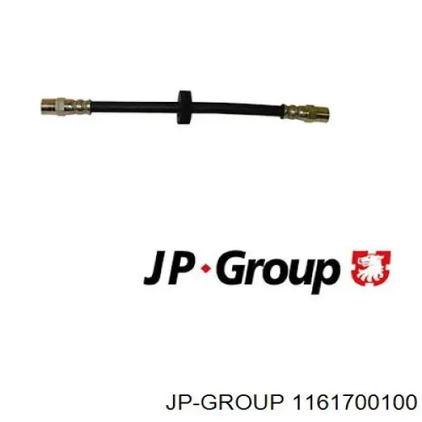 1161700100 JP Group tubo flexible de frenos trasero izquierdo