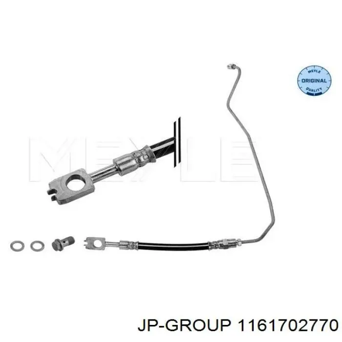 Manguera de freno trasera izquierda JP Group 1161702770 precio, desde 30,04 EUR