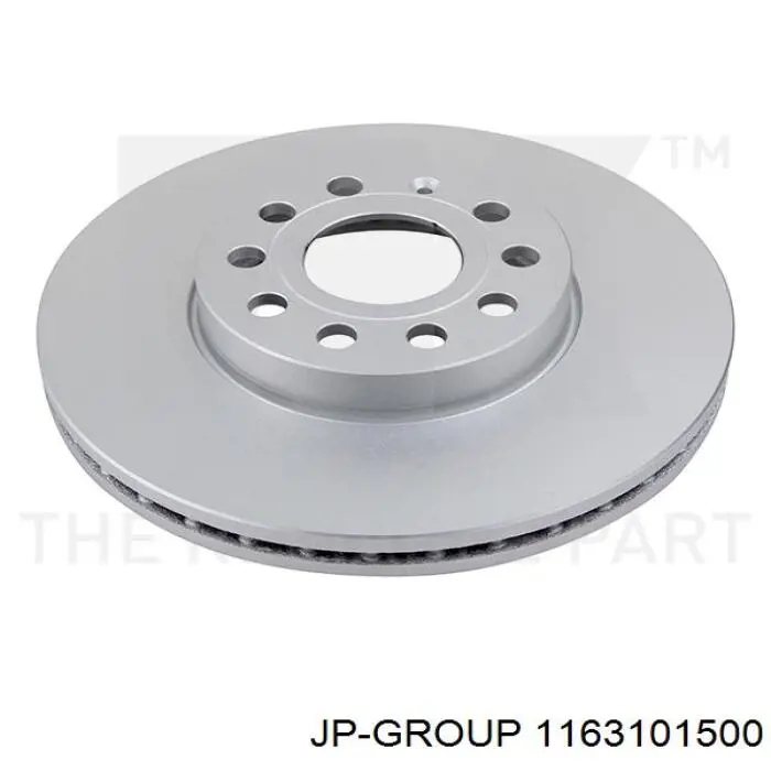 Freno de disco delantero Volkswagen Caddy 2 9K9