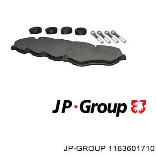 Comprar 1163601710 JP Group Pastillas delanteras de freno