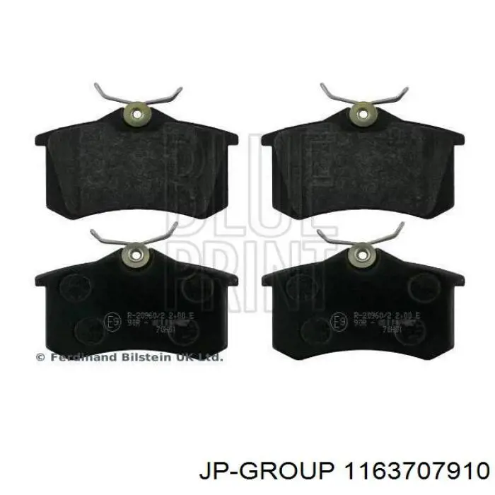 Pastillas de freno traseras Renault Scenic 1 JA0, JA1, FA0