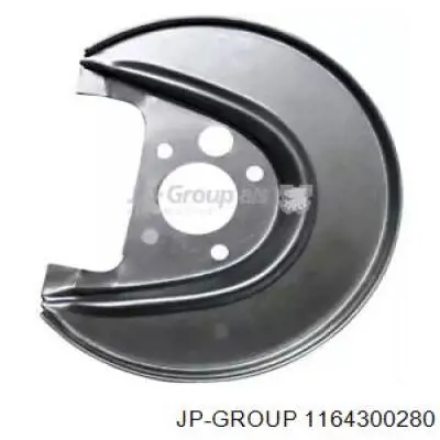 Protector de disco de freno trasero derecho JP Group 1164300280 precio, desde 12,49 EUR
