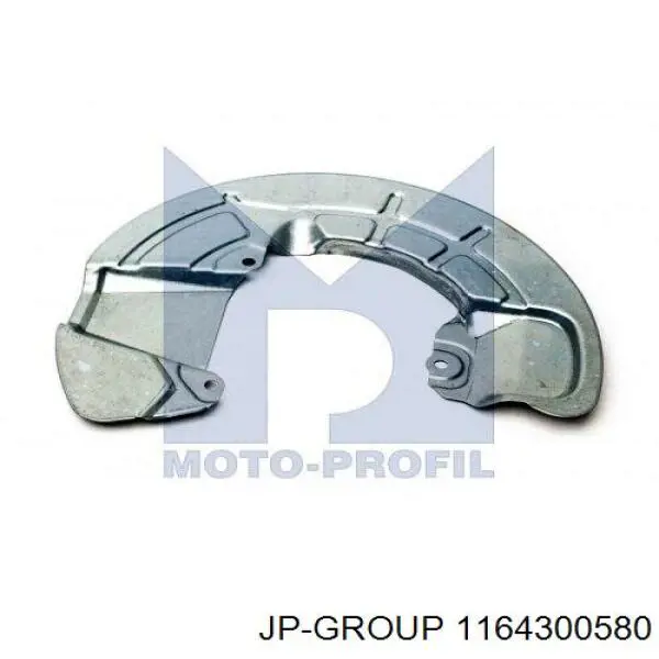 Comprar 1164300580 JP Group Protector de disco de freno trasero derecho