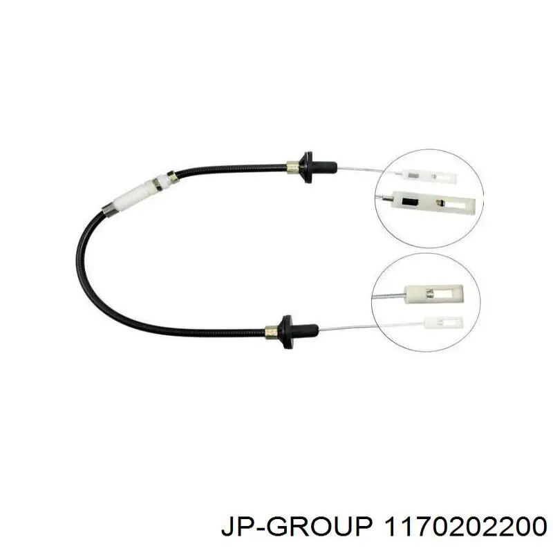 4100502 VALEO Cable de accionamiento del embrague