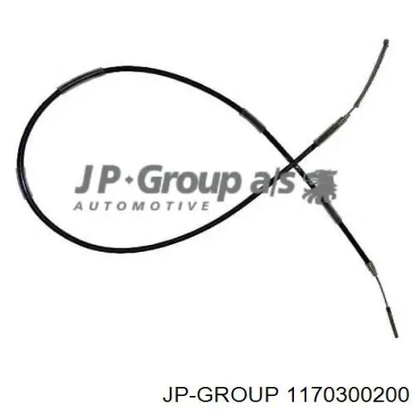 1170300200 JP Group cable de freno de mano trasero derecho/izquierdo