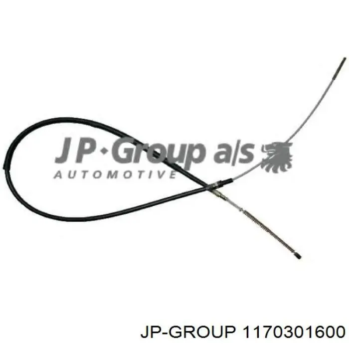 1170301600 JP Group cable de freno de mano trasero derecho/izquierdo