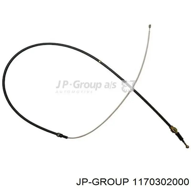 1170302000 JP Group cable de freno de mano trasero derecho/izquierdo