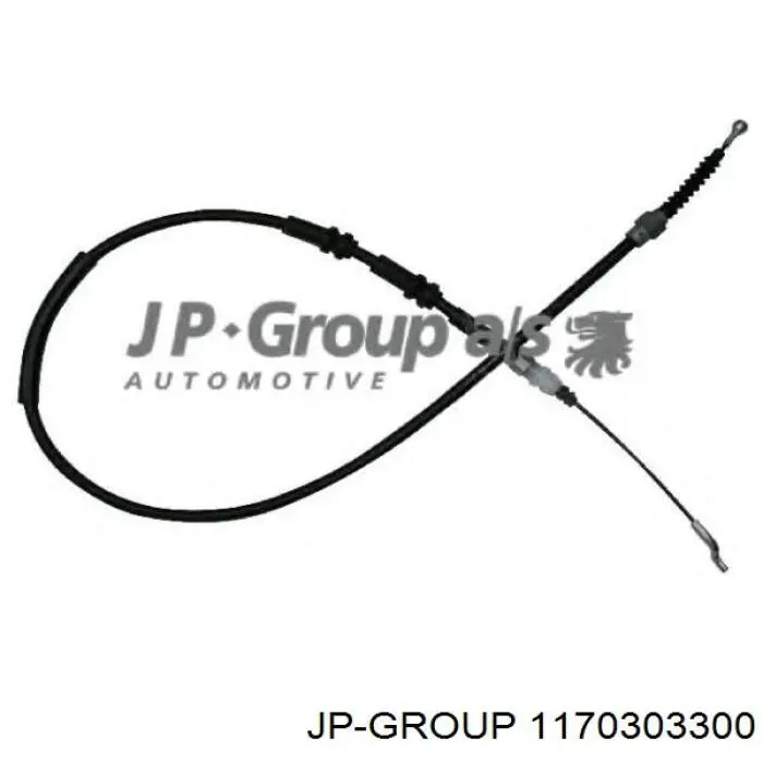 1170303300 JP Group cable de freno de mano trasero derecho/izquierdo