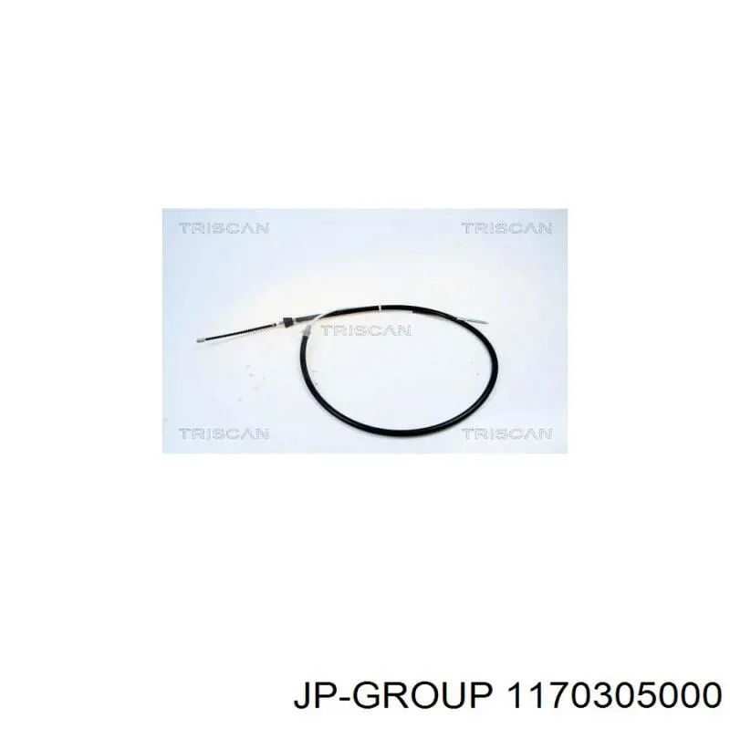 Cable de freno de mano trasero derecho/izquierdo 707010 Beca Cables