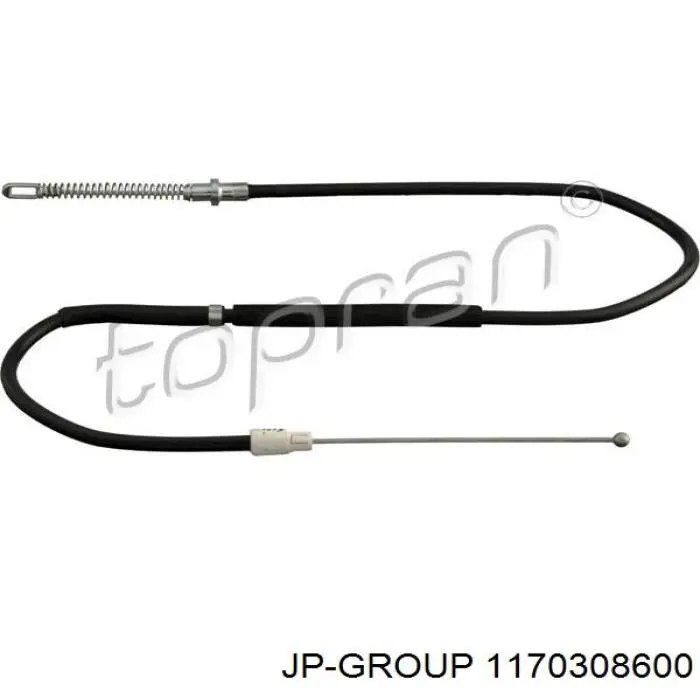 1170308600 JP Group cable de freno de mano trasero derecho/izquierdo