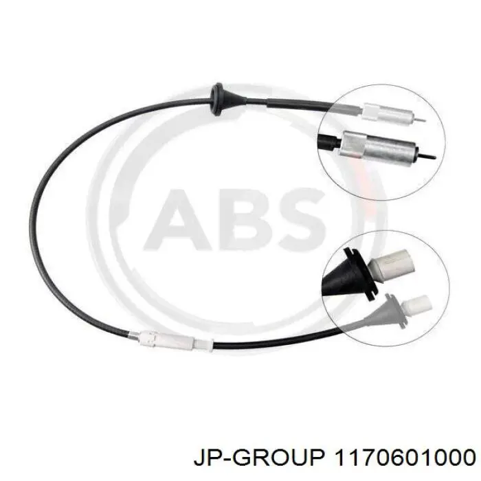 1170601000 JP Group cable velocímetro