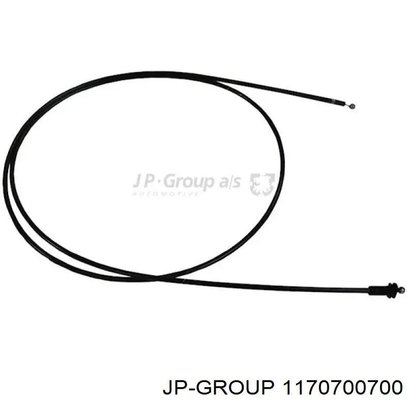 1170700700 JP Group cable de capó del motor
