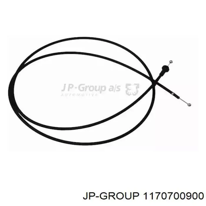 1170700900 JP Group cable de capó del motor