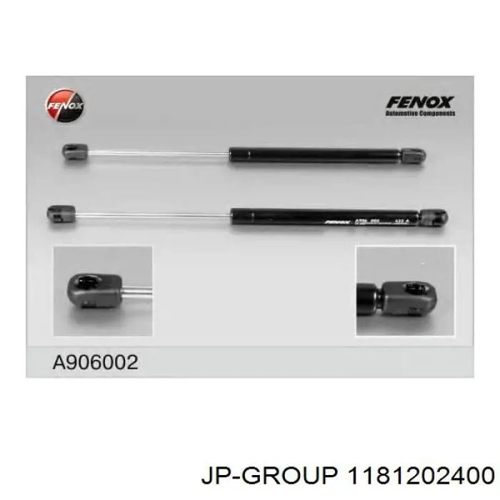 Comprar 1181202400 JP Group Amortiguador de puerta trasera