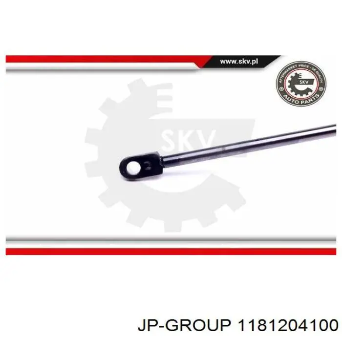 Muelle neumático, tapa delantera JP Group 1181204100 precio, desde 11,90 EUR