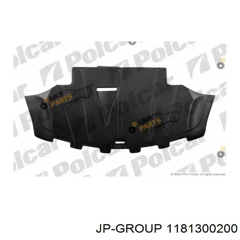 4A0863821AJ VAG protección motor / empotramiento