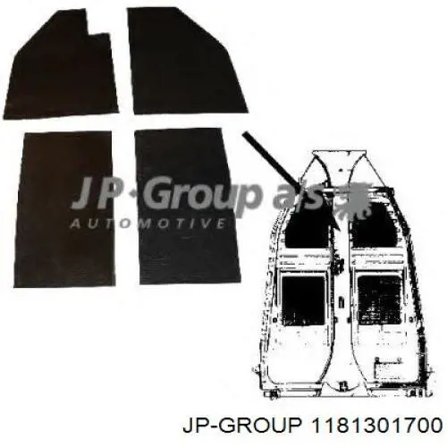Protección de cárter JP Group 1181301700 precio, desde 44,92 EUR