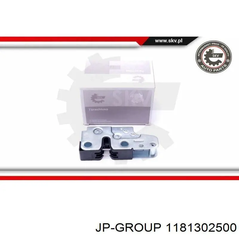 1181302500 JP Group protección motor delantera