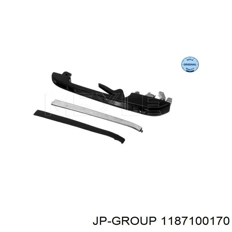 Manija exterior izquierda de puerta delantera Triclo 123795 precio, desde 9,59 EUR