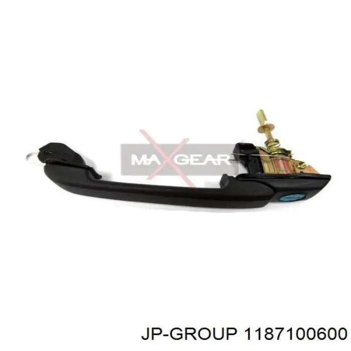 Manija exterior izquierda de puerta delantera JP Group 1187100600 precio, desde 13,13 EUR