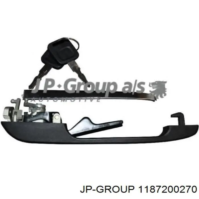Manija exterior trasera izquierda JP Group 1187200270 precio, desde 13,14 EUR