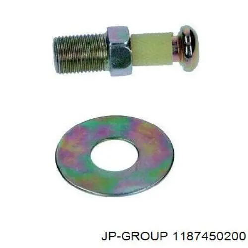 1187450200 JP Group Pieza de enganche del pestillo de la puerta trasera