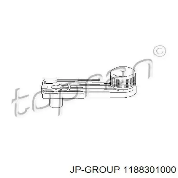 Comprar 1188301000 JP Group Manivela de elevalunas de puerta delantera