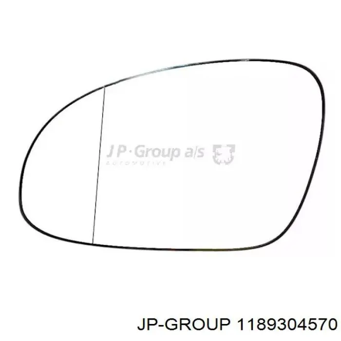 Cristal de espejo retrovisor exterior izquierdo JP Group 1189304570 precio, desde 22,21 EUR