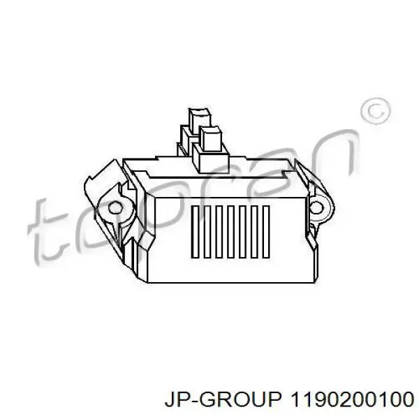 Comprar 1190200100 JP Group Regulador del alternador