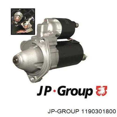 1190301800 JP Group motor de arranque