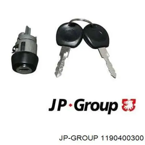 Cilindro de cierre, cerradura de encendido JP Group 1190400300