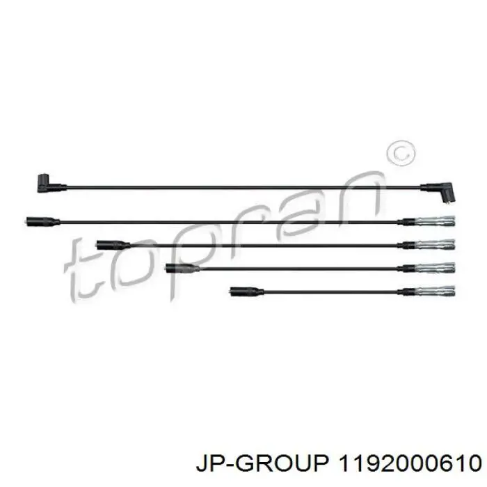 1192000610 JP Group Cables de alta tensión, juego