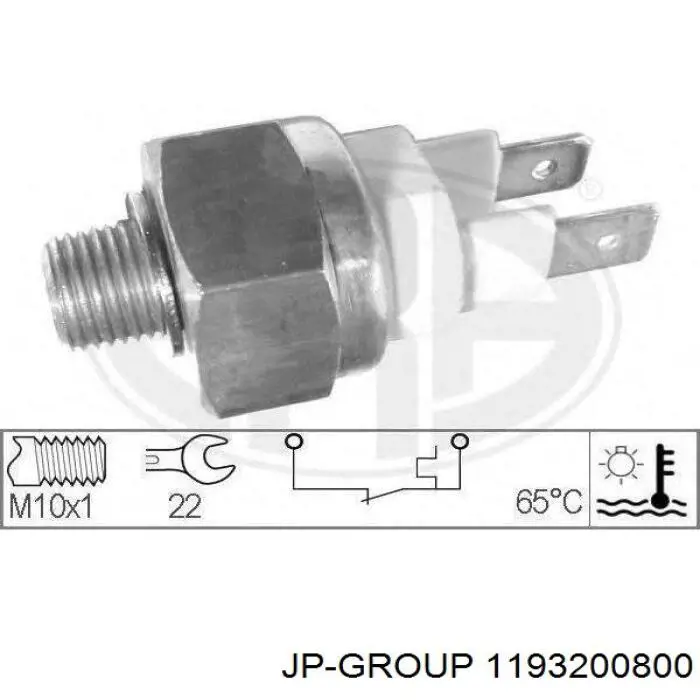 35410 FAE Sensor temperatura refrigerante