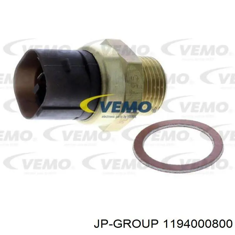 Sensor de temperatura del refrigerante JP Group 1194000800