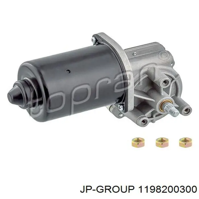 1198200300 JP Group motor del limpiaparabrisas del parabrisas