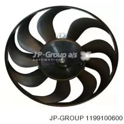 1199100600 JP Group ventilador (rodete +motor refrigeración del motor con electromotor derecho)