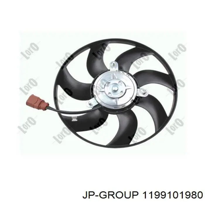 Comprar 1199101980 JP Group Ventilador de refrigeración completo derecho (motor y hélice)