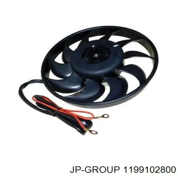 1199102800 JP Group ventilador (rodete +motor refrigeración del motor con electromotor derecho)