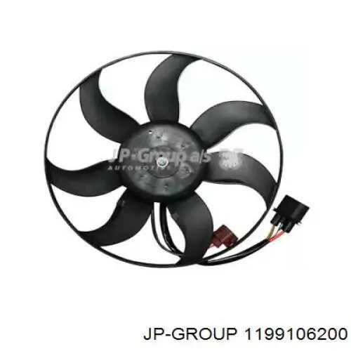1199106200 JP Group ventilador (rodete +motor refrigeración del motor con electromotor, izquierdo)