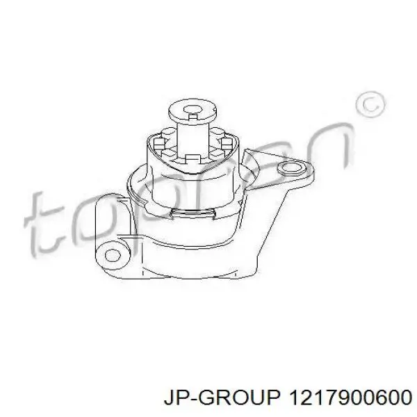 Soporte de motor trasero 1217900600 JP Group