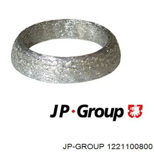 1221100800 JP Group junta, tubo de escape silenciador