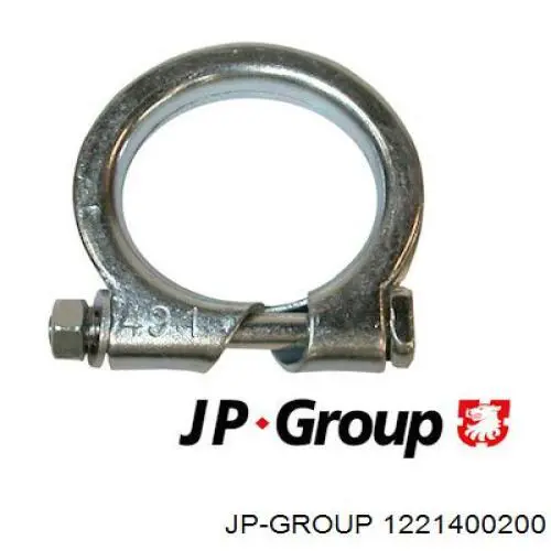 1221400200 JP Group abrazadera de tubo de escape trasera