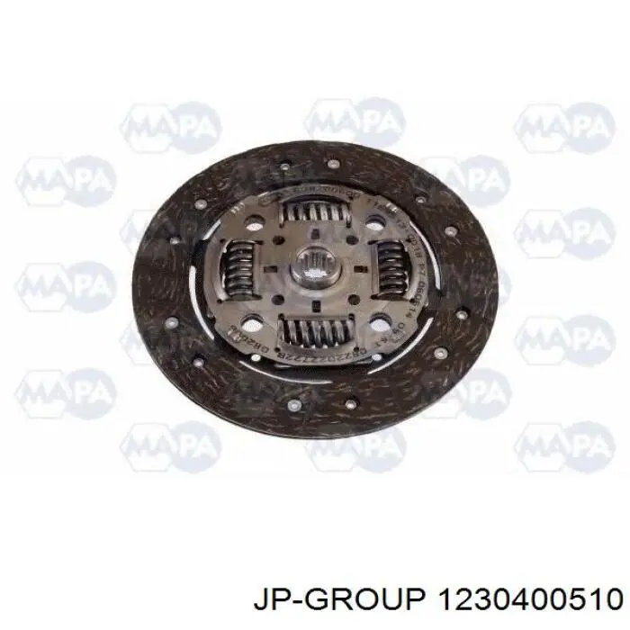 1230400510 JP Group kit de embrague (3 partes)