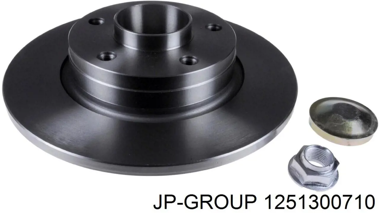 1251300710 JP Group Freno de disco trasero
