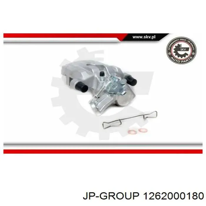 Pinza de freno trasera derecha JP Group 1262000180